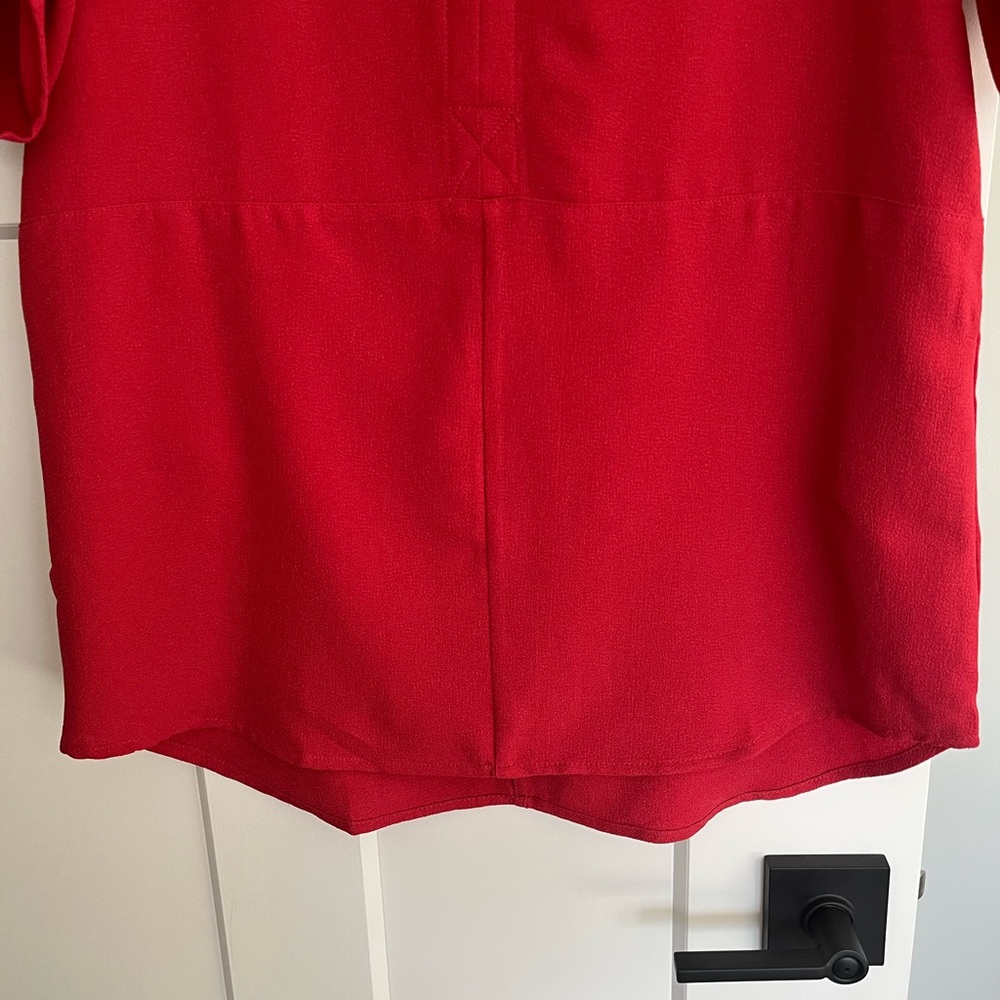 Lush Novak Poppy Red Tunic Dress - Size S - NWOT - Picture 8 of 9